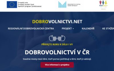 Ministerstvo vnitra spustilo nové webové stránky o dobrovolnictví