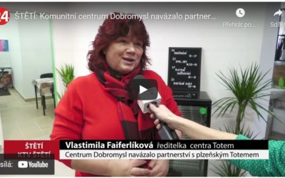 Komunitní centrum Dobromysl navázalo partnerství s plzeňským Totemem