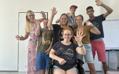 Školení dobrovolníků s postižením