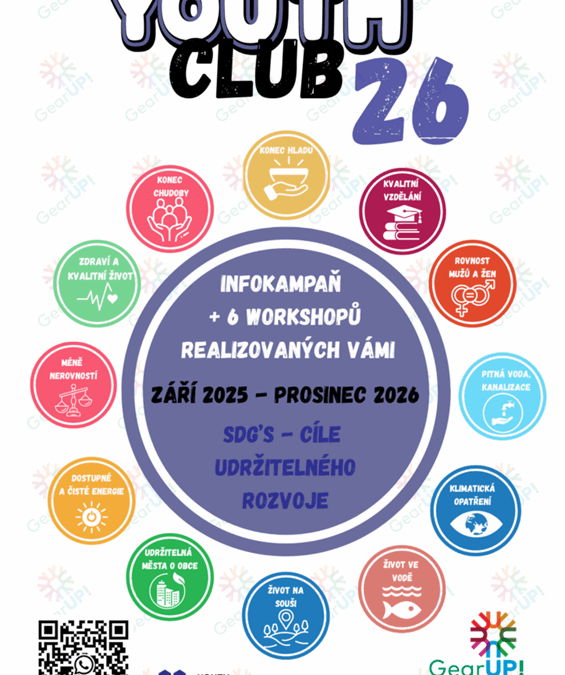 GEAR UP! Nový mládežnický dobrovolnický projekt v Kadani